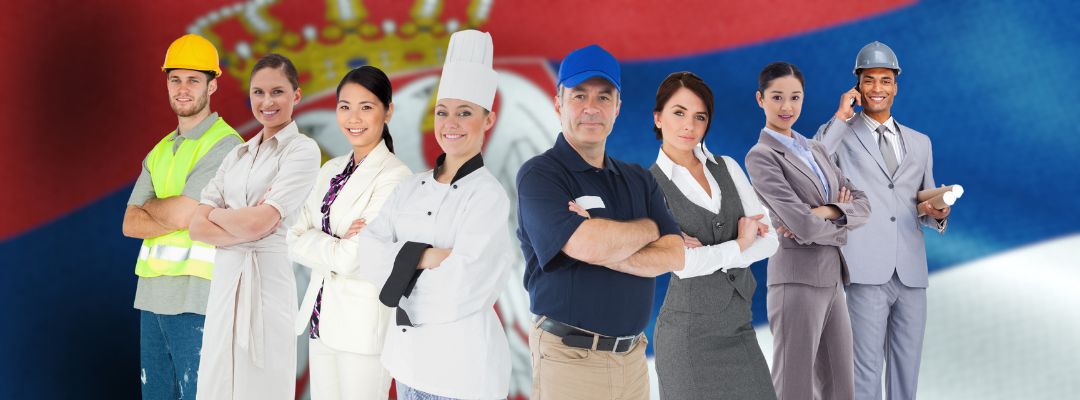 Nepali workers in Serbia supported by Global Recruit Experts, licensed recruitment agency in Nepal