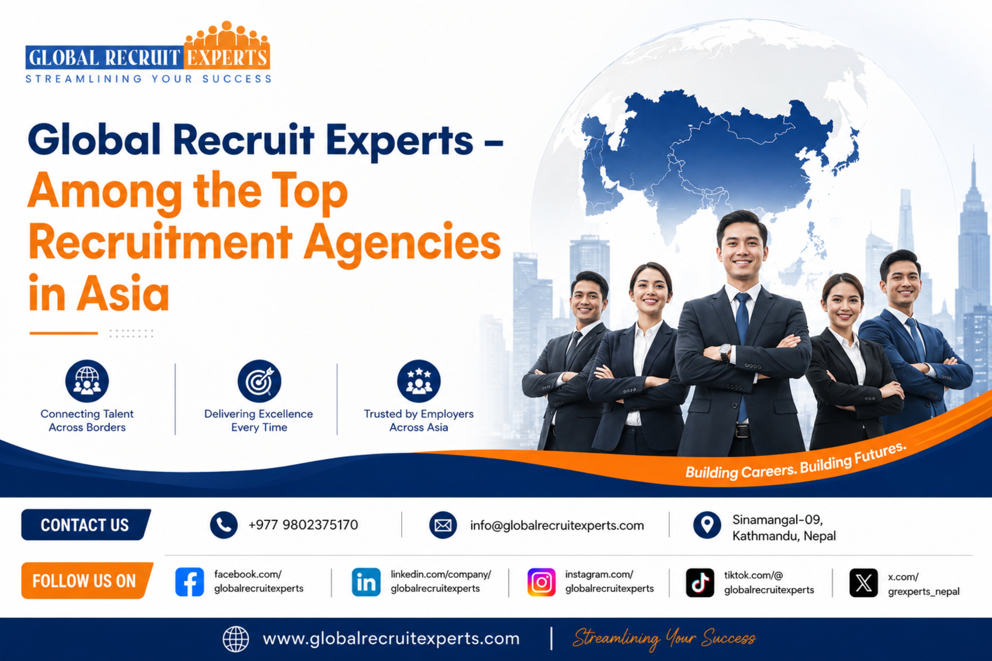 Top Recruitment Agencies in Asia