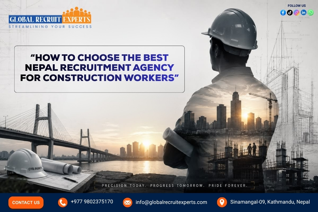 Best Recruitment-Agency-For-Construction-Wokers-for-Nepal and- India