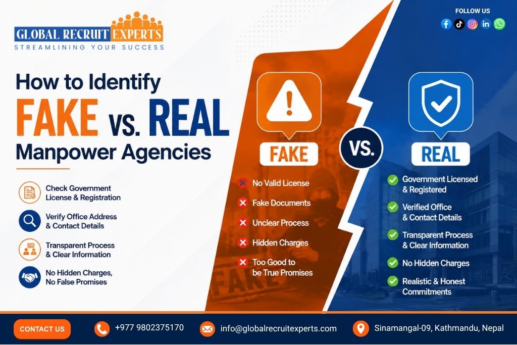 How to Identify Fake vs. Real Manpower Agencies
